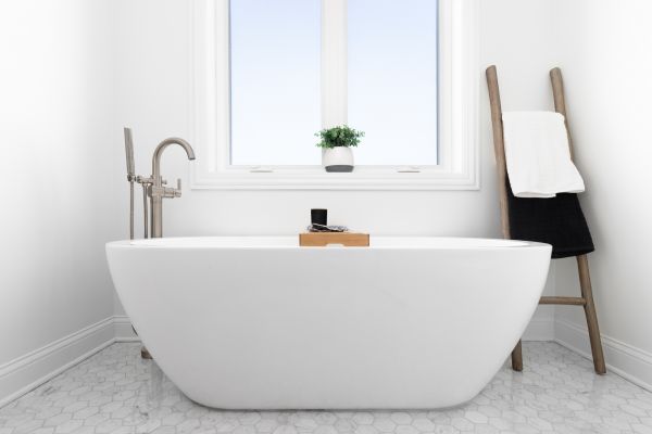 Freestanding Tub Installation in Covington